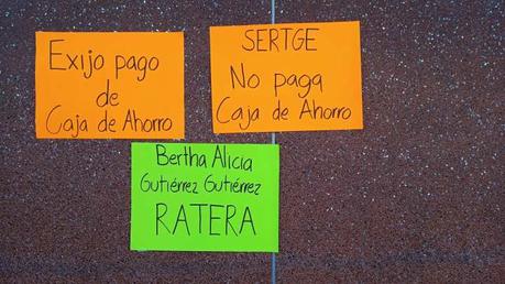 Acusan a lideresa del SERTGE de quedarse con el ahorro de los trabajadores