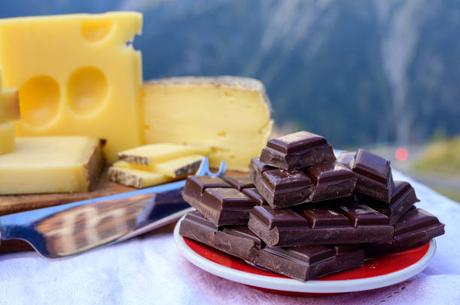 gouda con chocolate
