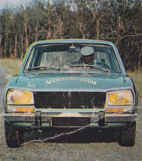 Peugeot 504 presentado en Francia en el año 1968