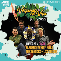 Concierto de Barrence Whitfield & The Savages y Los Chicos en El Sol