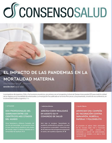Ya salió la edición de Julio de Consenso Salud