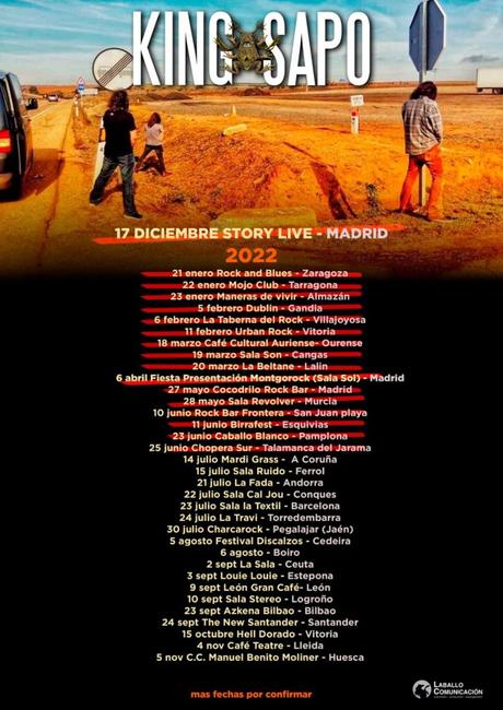 King Sapo: actualizando el mejor rock de los 70 y 90