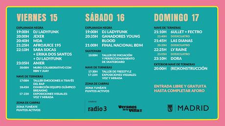 Programación ciclo Sub 25 Madrid