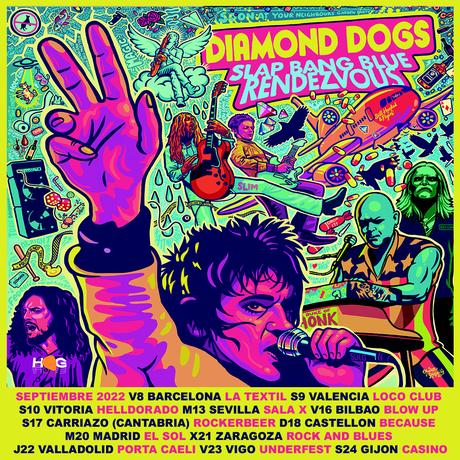 Diamond Dogs: 12 conciertos en España en septiembre