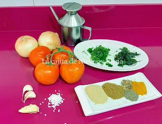 Curry de albóndigas