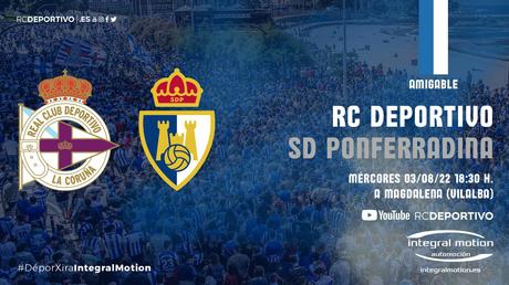 La Ponferradina suma en agosto un nuevo partido amistoso con el Deportivo de La Coruña 5 La Ponferradina suma en agosto un nuevo partido amistoso con el Deportivo de La Coruña 5