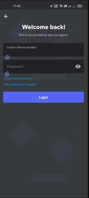 Cómo iniciar sesión en Discord con un código QR Cómo iniciar sesión en Discord con un código QR