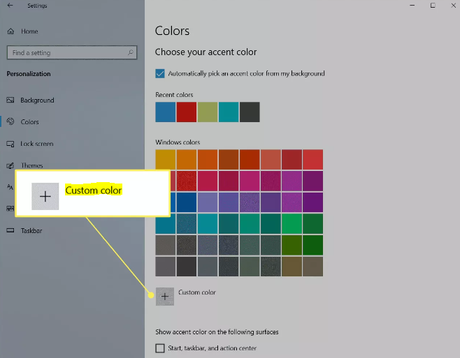 Cómo cambiar el color de la barra de tareas en Windows 10 Cómo cambiar el color de la barra de tareas en Windows 10