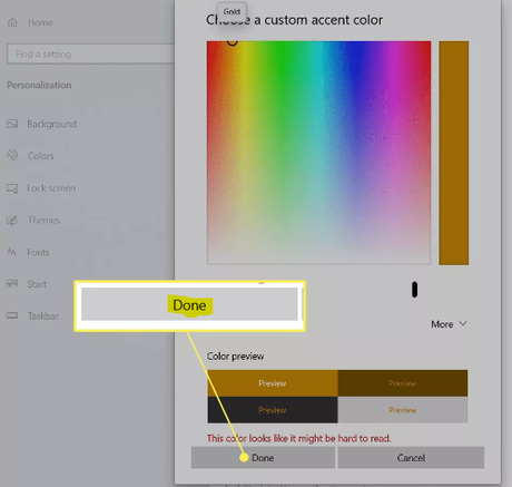 Cómo cambiar el color de la barra de tareas en Windows 10 Cómo cambiar el color de la barra de tareas en Windows 10