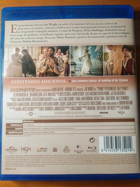 Análisis de Cyrano en Blu-ray