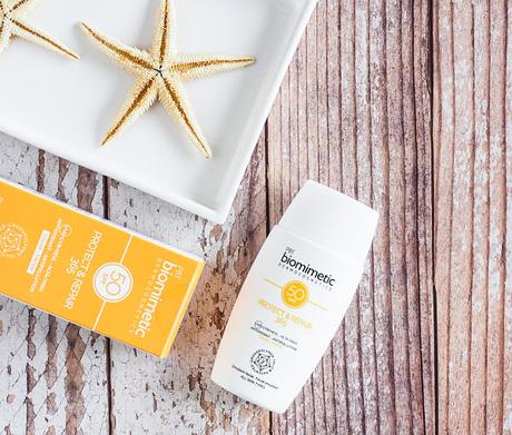 Rutina de Cuidado y Protección Simple pero Muy Completa para tus Vacaciones de Verano biomimetic-fotoprotector