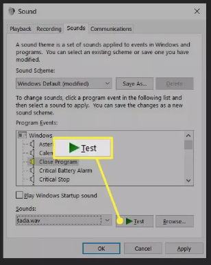 Cómo configurar un sonido de clic del mouse en Windows 10