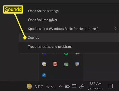 Cómo configurar un sonido de clic del mouse en Windows 10