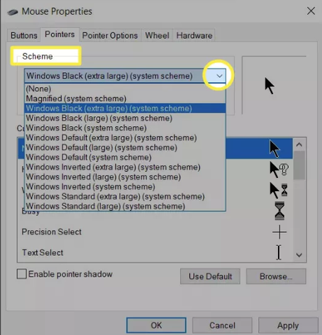 Cómo cambiar el color del cursor de texto Cómo cambiar el color del cursor de texto