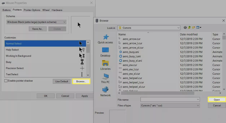 Cómo cambiar el color del cursor de texto Cómo cambiar el color del cursor de texto
