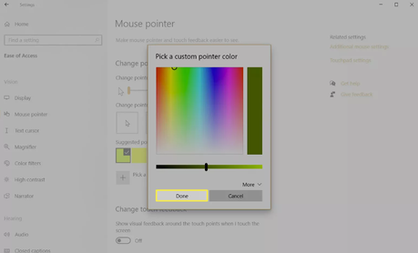 Cómo cambiar el color del cursor de texto Cómo cambiar el color del cursor de texto