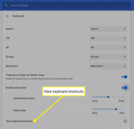Cómo cambiar la configuración del teclado de Chromebook Cómo cambiar la configuración del teclado de Chromebook
