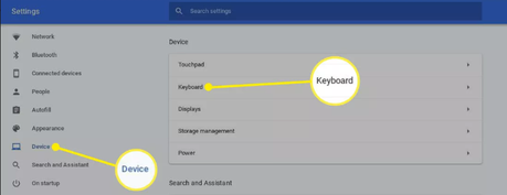 Cómo cambiar la configuración del teclado de Chromebook Cómo cambiar la configuración del teclado de Chromebook