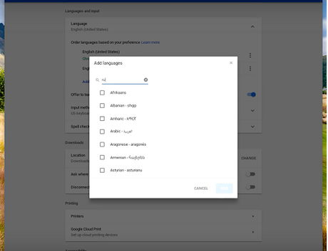 Cómo cambiar el idioma del teclado en un Chromebook Cómo cambiar el idioma del teclado en un Chromebook