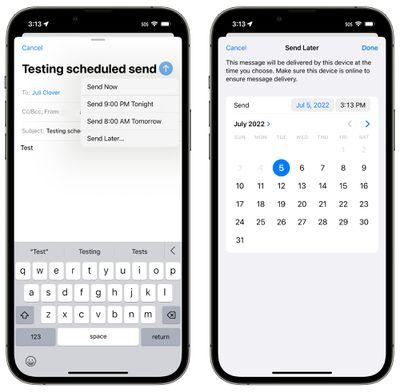 iOS 16 Mail App: Improved Search, Undo Send, Scheduled Send, Reminders, and More iOS 16 Mail App: Improved Search, Undo Send, Scheduled Send, Reminders, and More