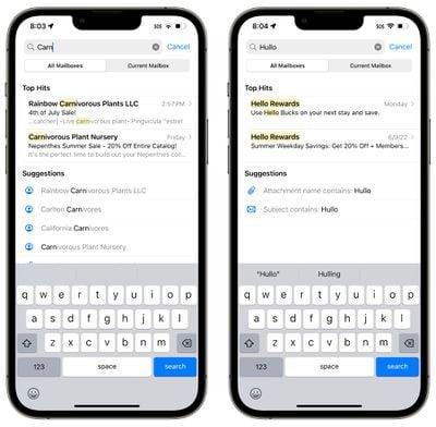 iOS 16 Mail App: Improved Search, Undo Send, Scheduled Send, Reminders, and More iOS 16 Mail App: Improved Search, Undo Send, Scheduled Send, Reminders, and More