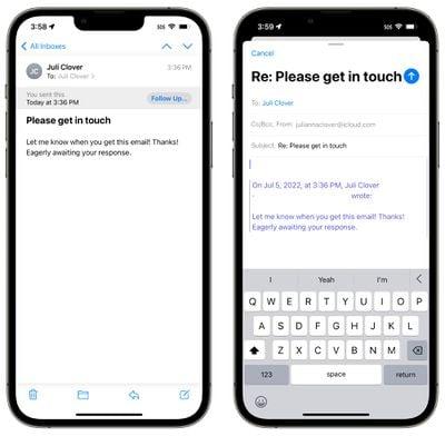iOS 16 Mail App: Improved Search, Undo Send, Scheduled Send, Reminders, and More iOS 16 Mail App: Improved Search, Undo Send, Scheduled Send, Reminders, and More
