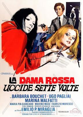 DAMA ROJA MATA SIETE VECES, LA (La dama rossa uccide sette volte) (Italia, 1972) Giallo