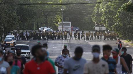 Cuba, protestas contra el totalitarismo. Cuba, protestas contra el totalitarismo.