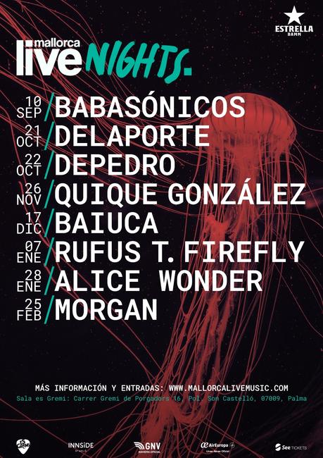 Regresan las Mallorca Live Nights en septiembre