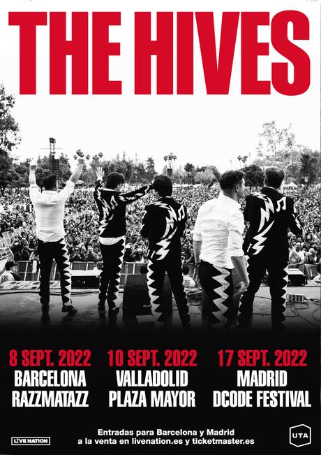 The Hives añaden Barcelona a sus conciertos en Valladolid y Madrid