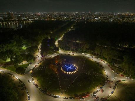 Parque Tangamanga I estrena fuente bailarina