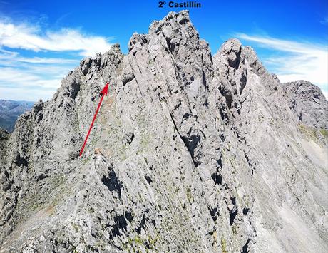 Los Castillines en travesía desde La Cubilla a Tuiza