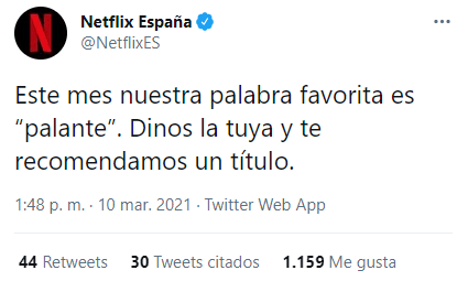 La estrategia de Netflix en redes sociales