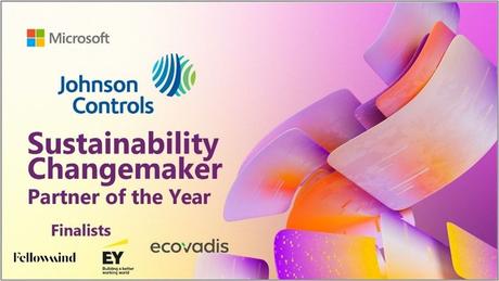 Johnson Controls es premiada por Microsoft por sus soluciones sostenibles para edificios inteligentes en 2022