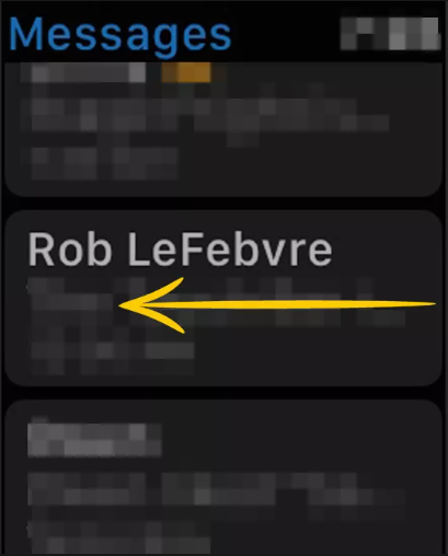 Cómo eliminar mensajes en Apple Watch