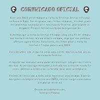 Comunicado El Festival Sereas e Piratas aplazado al 2023