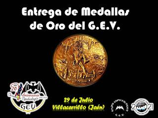 Medallas de Oro del G.E.V.