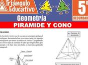 Pirámide Cono para Quinto Secundaria