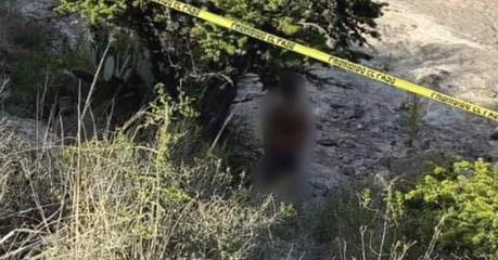 Localizan a persona sin vida y colgada de un árbol en la Cañada del Lobo