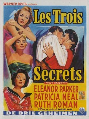 TRES SECRETOS (THREE SECRETS) (USA, 1950) Drama, Intriga