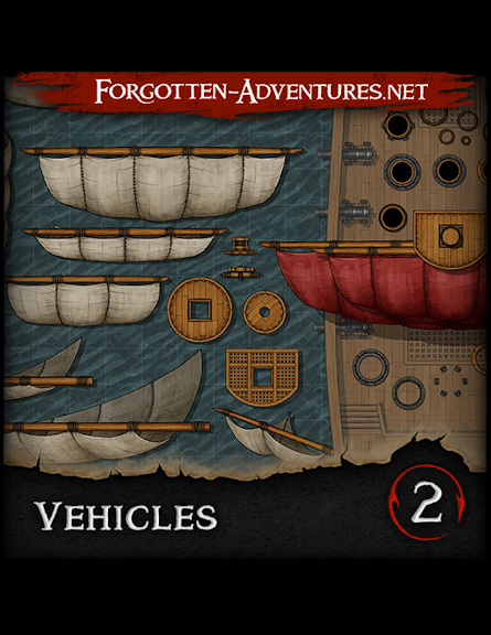 Vehicles - Pack 02, de ForgottenAdventures