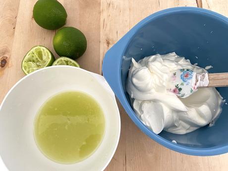 delikatissen whipped cream mousse postre con lima mousse limon mousse lima mousse fácil mousse con nata lime mousse easy mousse 