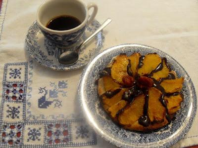 Hojaldre con naranja y chocolate