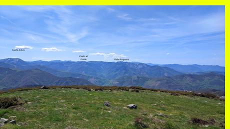 Vistas hacia Leitariegos y Degaña desde Rabo de Asno