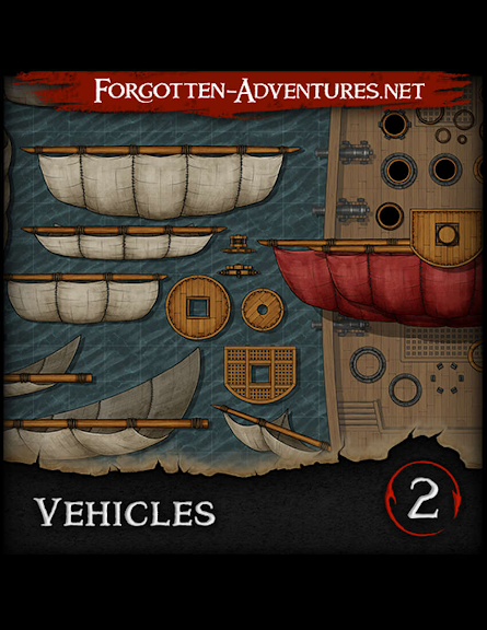 Vehicles - Pack 02, de ForgottenAdventures Vehicles - Pack 02, de ForgottenAdventures
