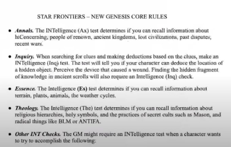 Se filtra el playtest de Star Frontiers: New Genesis y esta lleno de basura racista Se filtra el playtest de Star Frontiers: New Genesis y esta lleno de basura racista