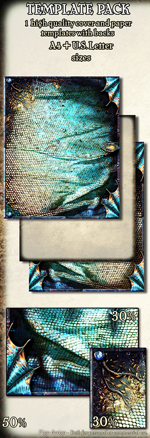 Template Pack - Dragons8-, de Figu Design