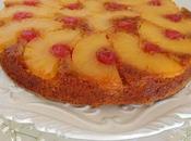 Tarta piña. Pineapple upside-down cake
