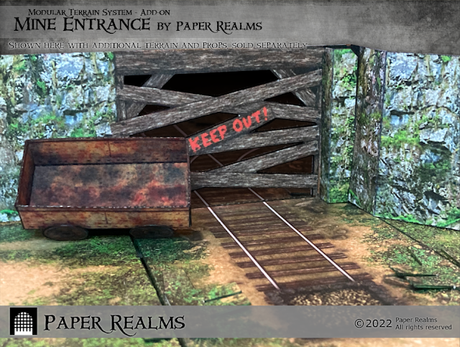 Mine Entrance, de Paper Realms Mine Entrance, de Paper Realms