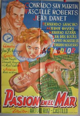 PASIÓN EN EL MAR (España, Francia; 1956) Drama